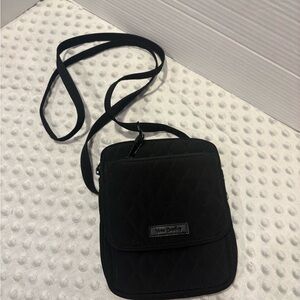 Vera Bradley Black Quilted Crossbody Bag